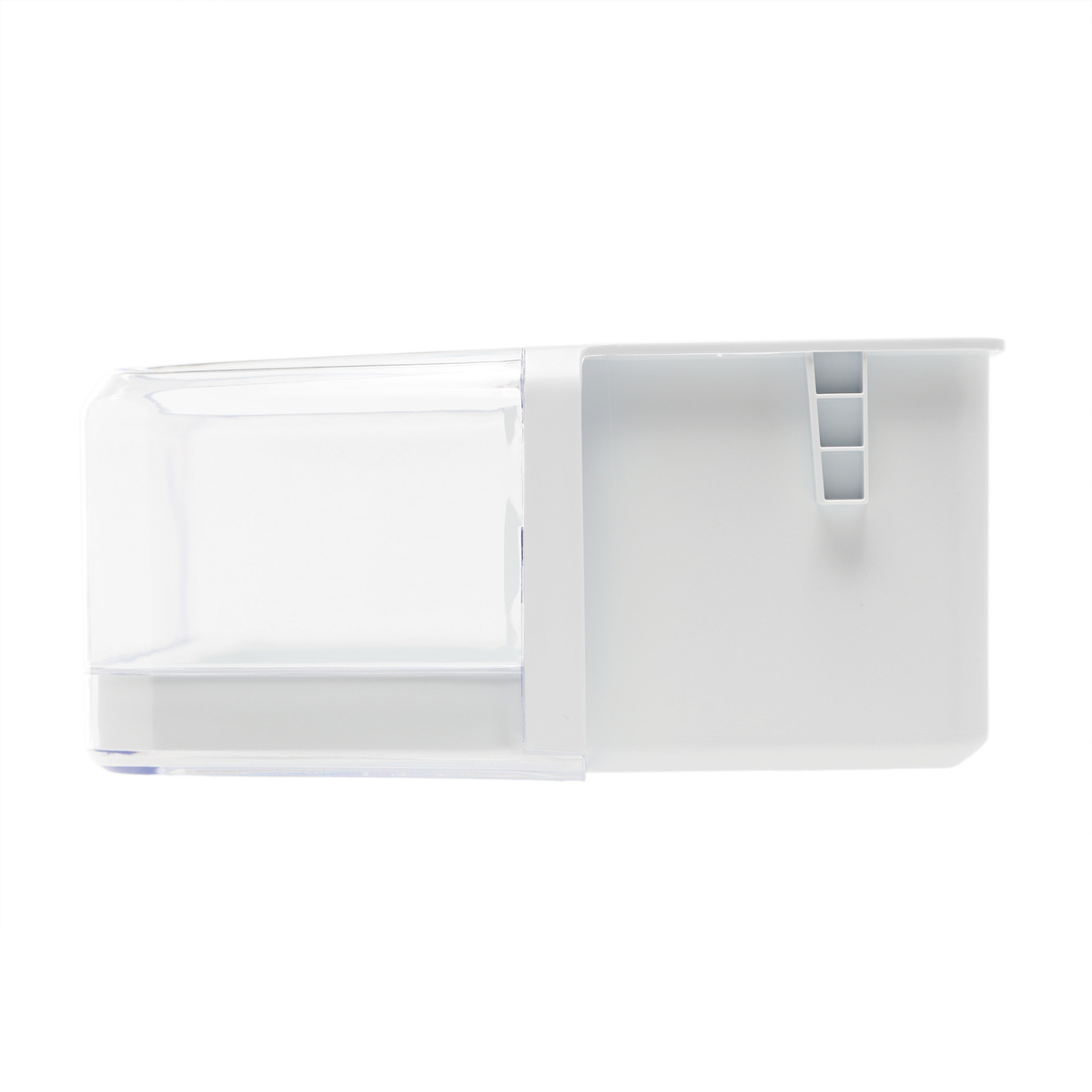 DA97-06419C - Genuine OEM Samsung Refrigerator Door Shelf Bin, Clear/White
